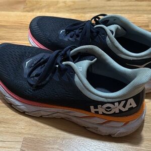 Hoka One One Blue and Pink Athletic Shoes